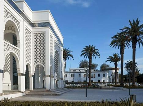 Le Musée Mohammed VI, à Rabat au Maroc