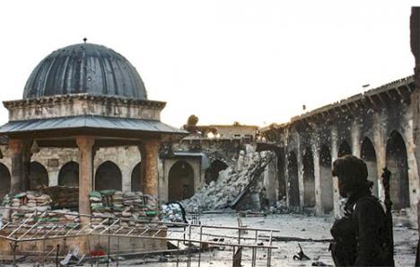 La Grande Mosquée d'Alep Mosquée omeyyade