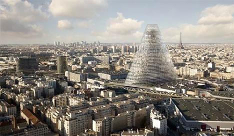 Projet de la Tour Triangle de Herzog et de Meuron à Paris
