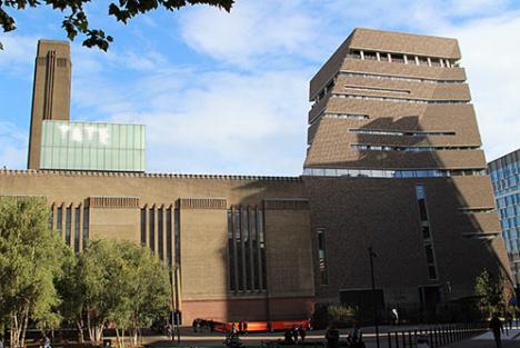 La nouvelle extension de la Tate Modern, Londres, octobre 2016