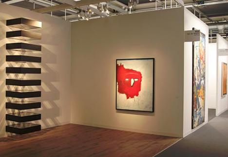 Stand de la galerie Van de Weghe, Art Basel 2017 - Photo Ludovic Sanejouand