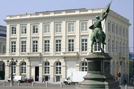 Légende photo : L'hôtel Altenloh, qui abrite le nouveau musée Magritte - © MRBA, Bruxelles.