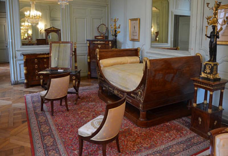 Mobilier de la chambre du duc de Gaëte au château de Rambouillet