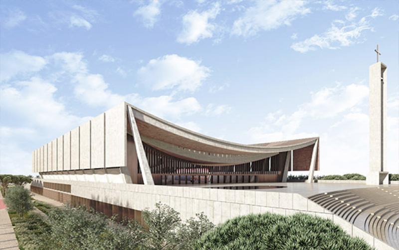David Adjaye : projet de la nouvelle cathédrale nationale du Ghana