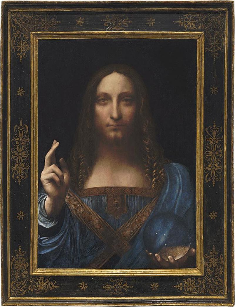 Léonard de Vinci (1452-1519), Salvator Mundi (sauveur du monde)