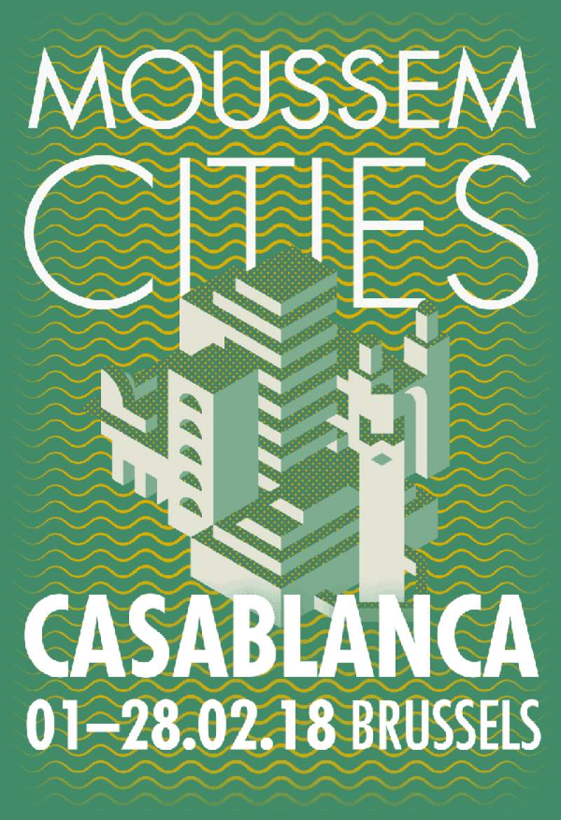 Affiche de « Casablanca » du 1er au 28 février 2018 à Bruxelles