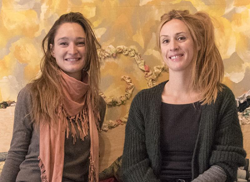 Charlotte Cosson et Emanuelle Luciani