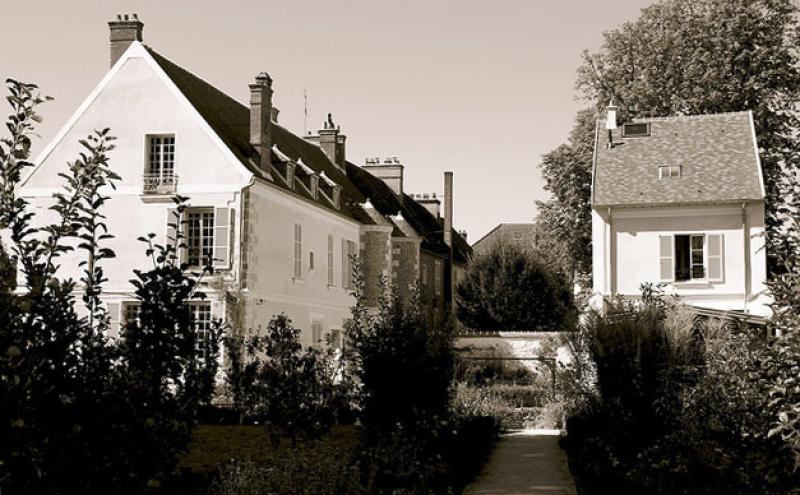 La maison de Jean Cocteau (1889-1963) à Milly-la-Forêt, Essonne, Gâtinais, Île-de-France, vendredi 10 août 2012