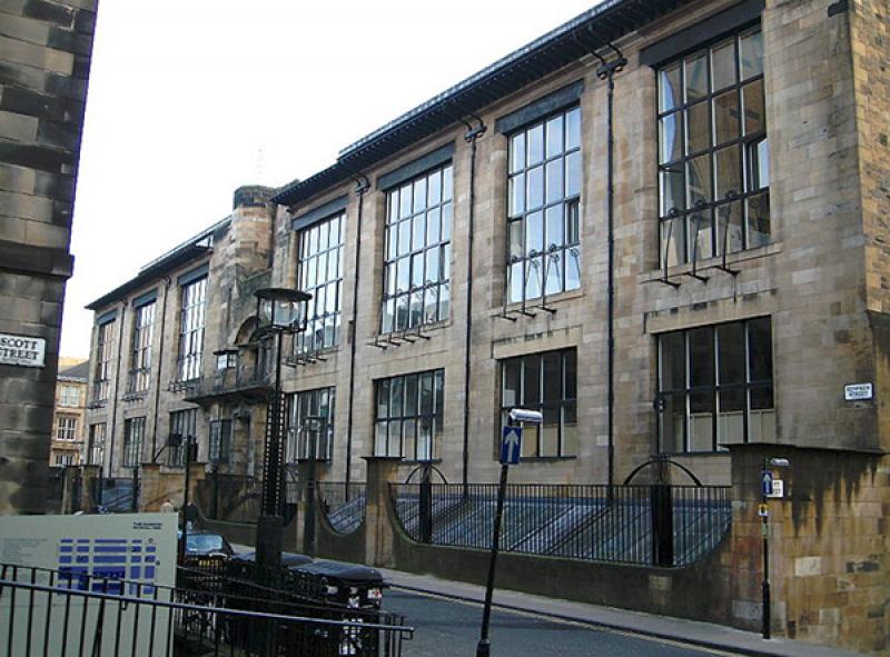 L'école d'art de Glasgow, le Mack, en 2005