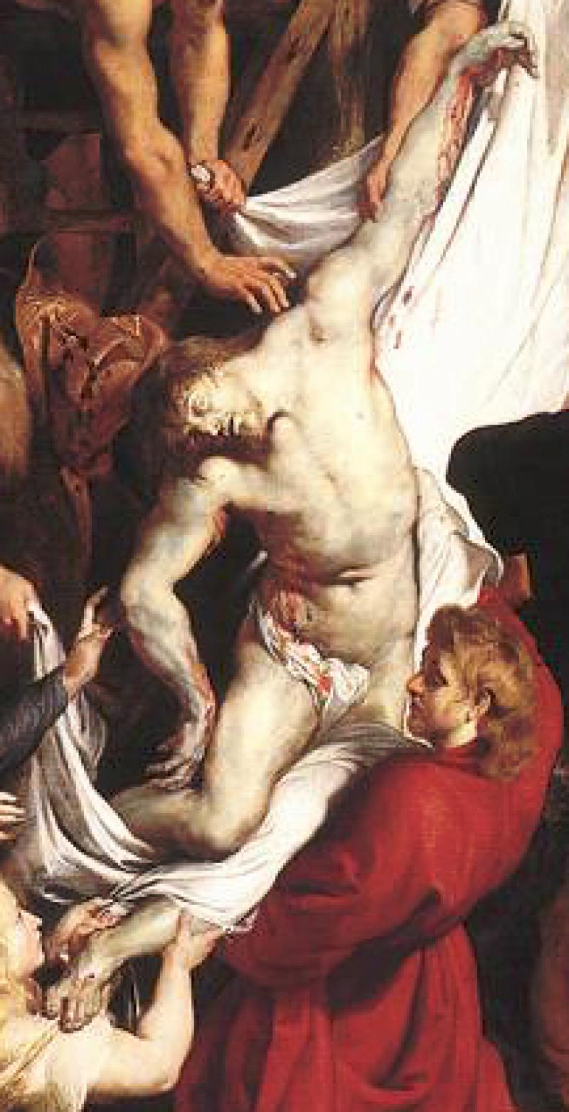 Pierre Paul Rubens, La Descente de croix (détail)
