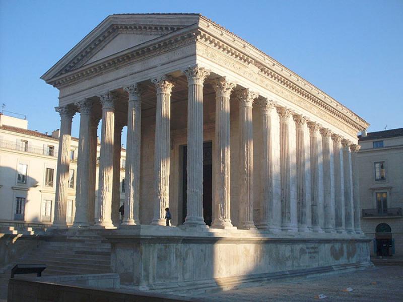 La Maison carrée à Nîmes 
