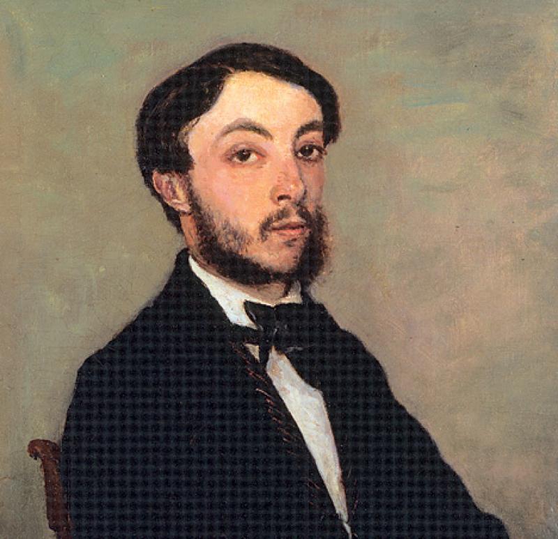 Camille Corot, <em>Portrait d'Henri Sennegon, neveu de l'artiste</em>, vers 1845.