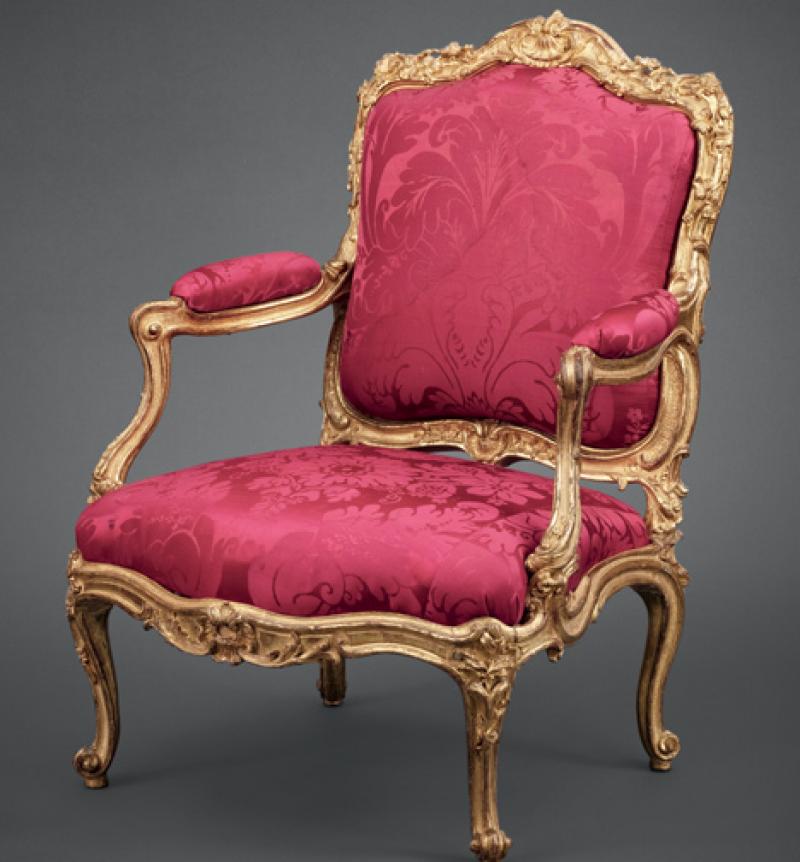 Paire de fauteuils à châssis, époque Louis XIV.