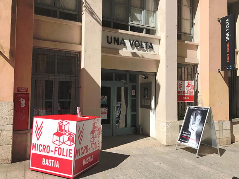 Le centre culturel Una Volta accueillant le musée numérique Micro-Folie à Bastia (c) Photo Cassandre Schinelli