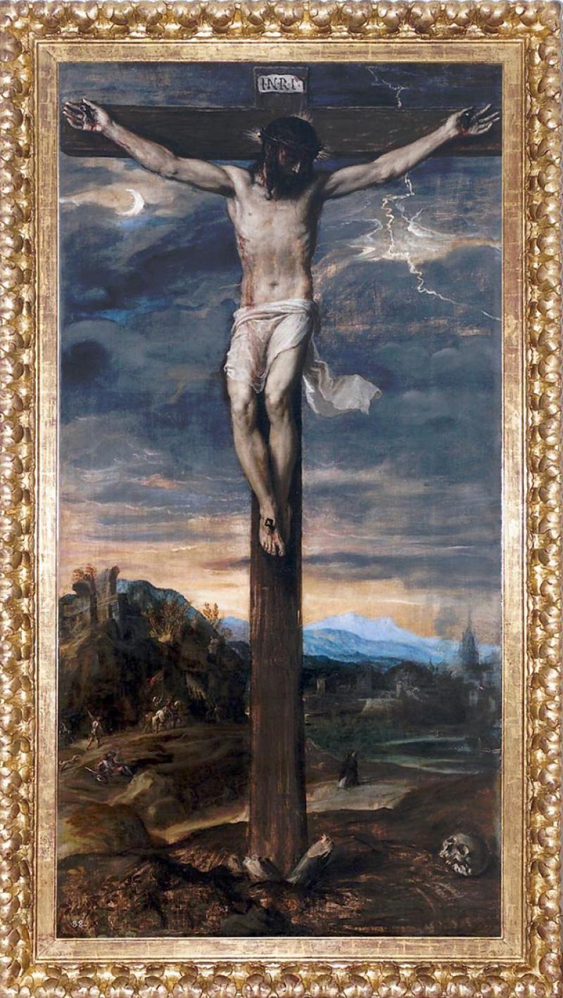 Le Titien - La Crucifixion - Monastère royal de San Lorenzo del Escorial