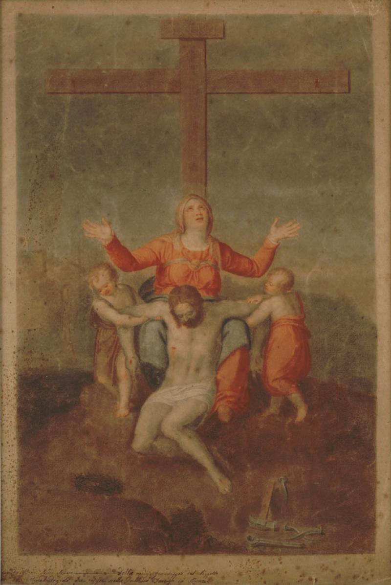 La Crucifixion de Michel-Ange