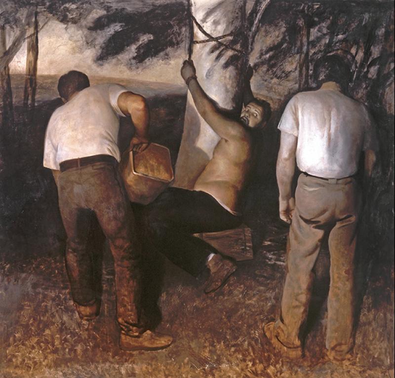Vincent Desiderio, Study for a hero’s life
