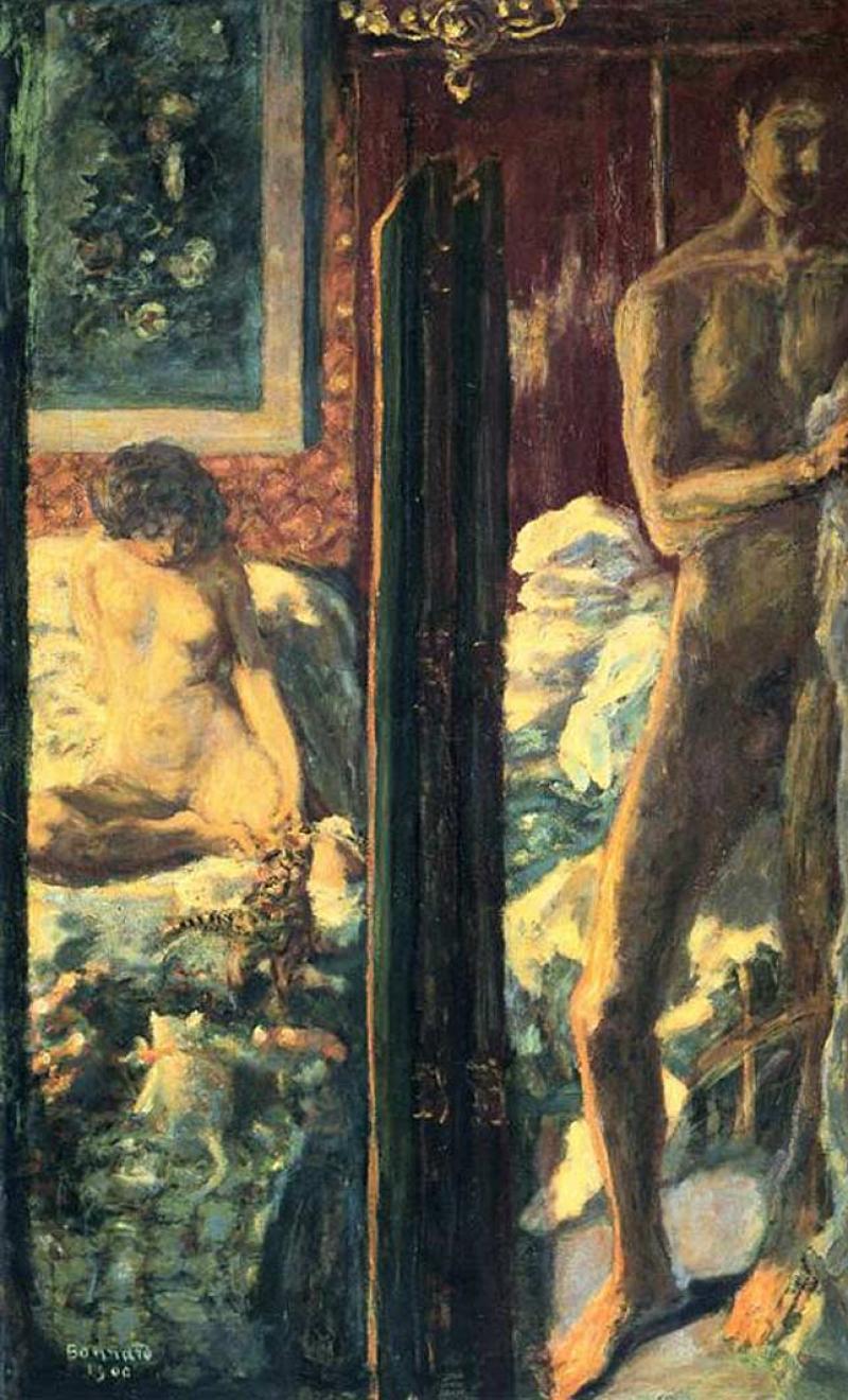 Pierre Bonnard (1867–1947), <em>L'Homme et La Femme</em>, avant 1923, huile sur toile 