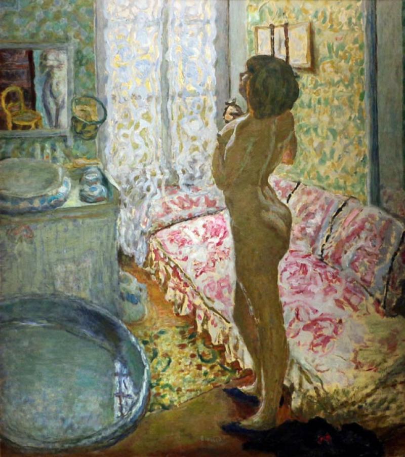 Pierre Bonnard (1867-1947), <em>Nu à contre-jour</em>, 1908, huile sur toile, 124,5 x 109 cm