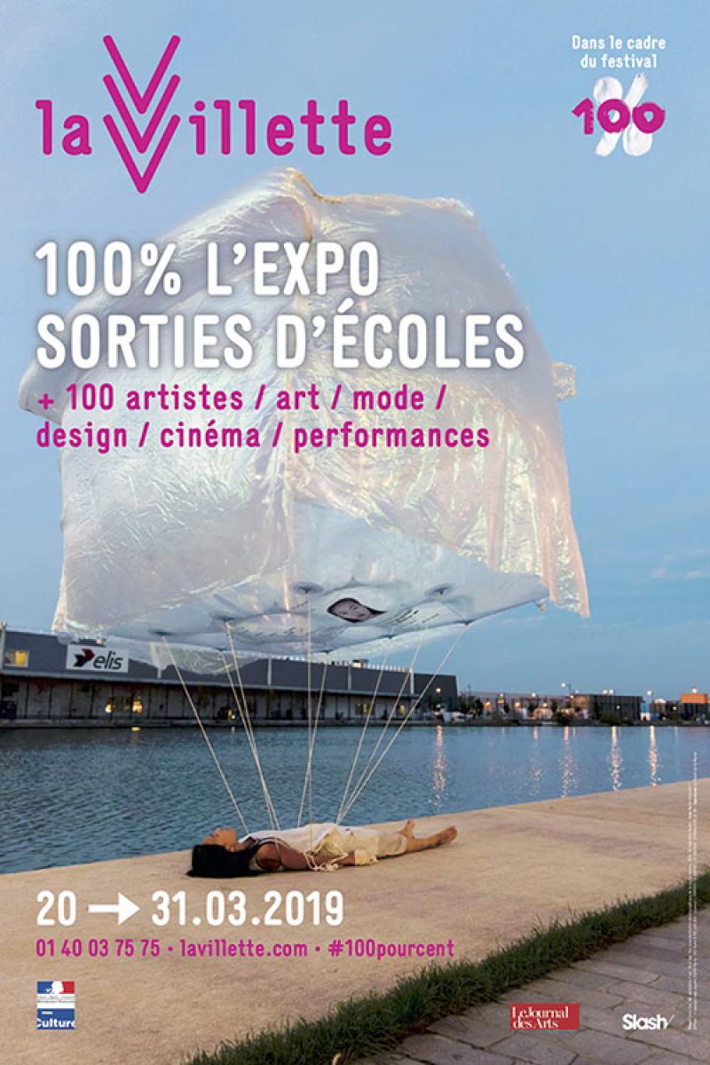 Affiche 100 % L'EXPO La Villette 