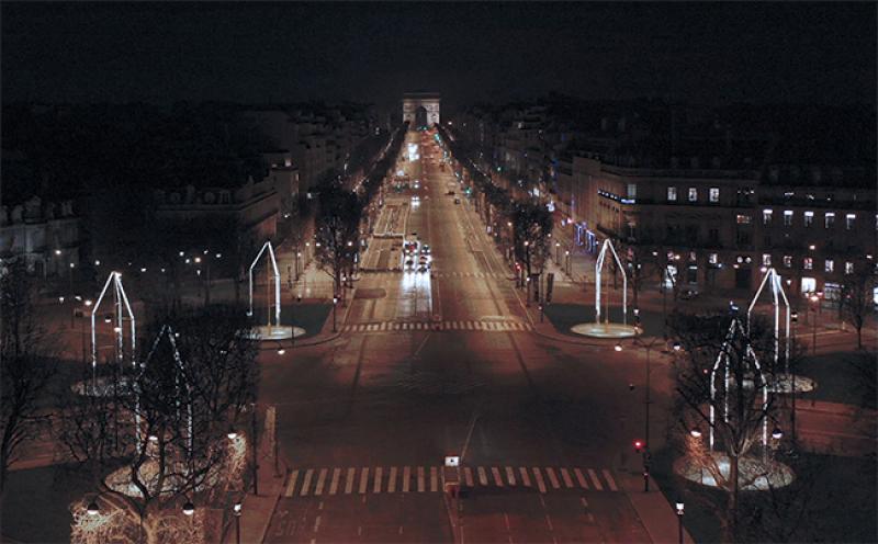 Les Fontaines des Champs-Elysées Ronan & Erwan Bouroullec © Ilightfilms