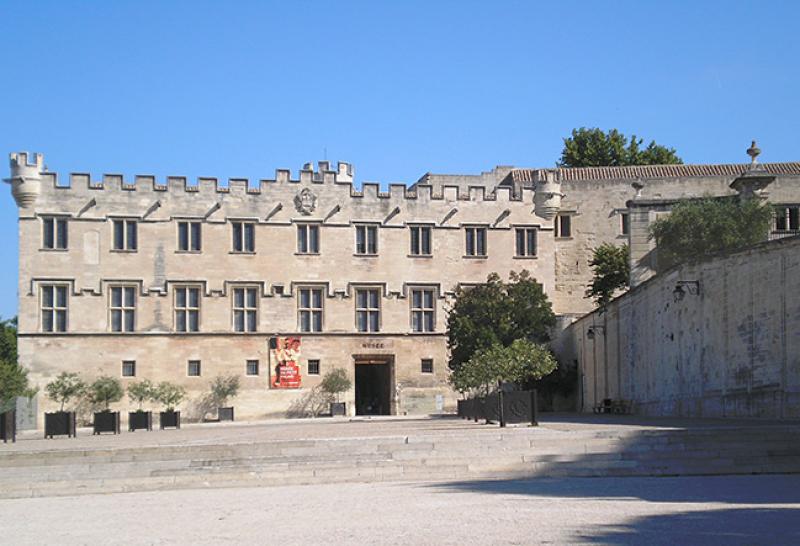 Le Musée du Petit Palais à Avignon, en 2007. © Photo Fagairolles 34