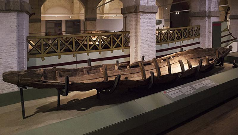 Barque Pise musée des bateaux antiques © Photo Jacqueline Poggi