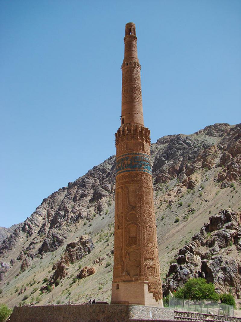 Le minaret de Jam en Afghanistan - Photo Aivaras Ramanauskas, 2008