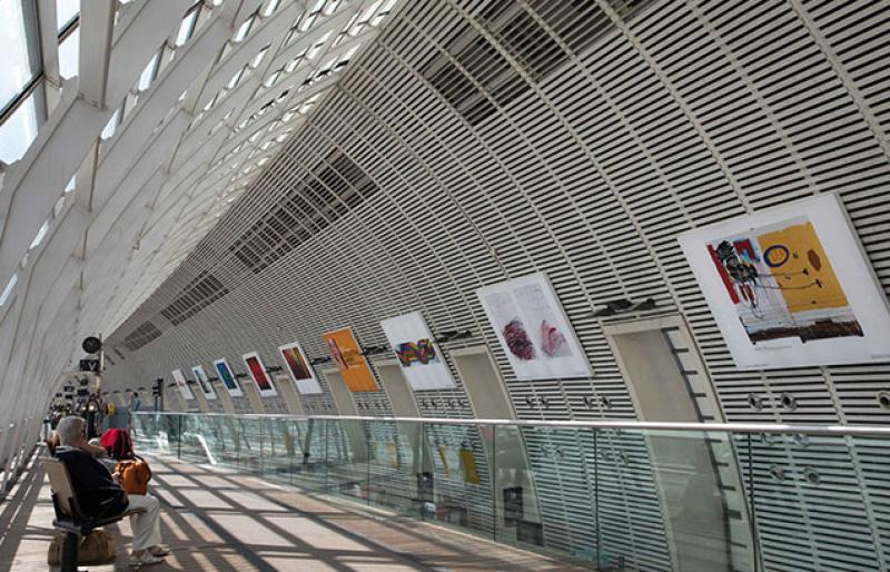 Gare Avignon exposition collection Lambert © Photo David Paquin