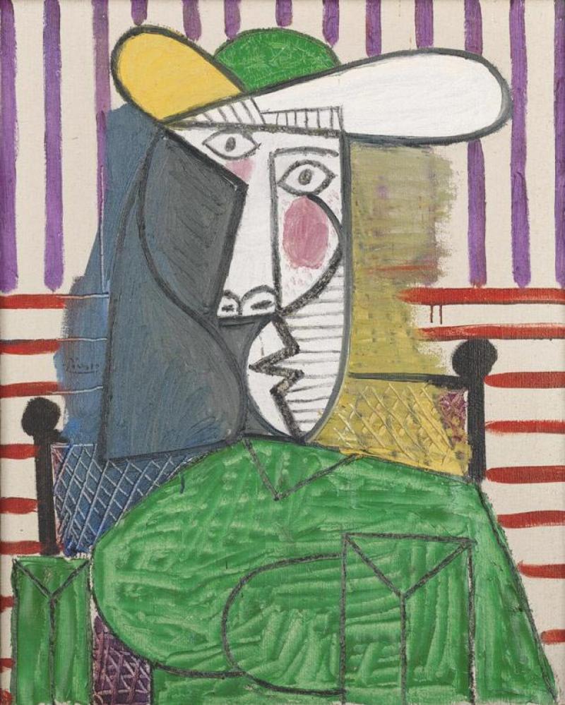 Pablo Picasso, Buste de femme, 1944. © Tate Modern