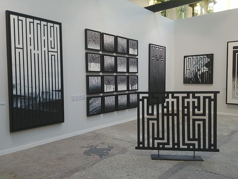 Le stand de la galerie Zberro à Art Paris 2020 © Photo LudoSane / Le Journal des Arts