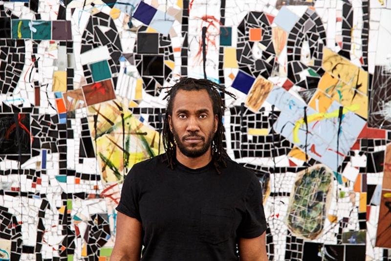 Rashid Johnson, premier mentor de l'édition 2021 de Reiffers Art Initiatives. © Kendall Mills