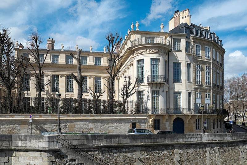 Hôtel Lambert sur l'île Saint-Louis à Paris. © GFreihalter, 2018, CC BY-SA 3.0