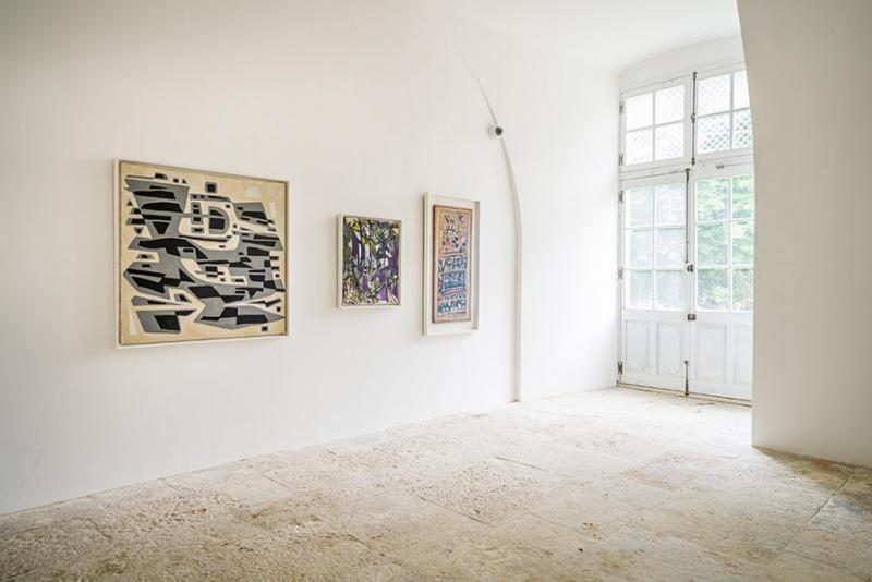 La salle « Les Recommencements » avec des œuvres de Manessier, Vieira da Silva et Bissière. © Marc Allenbach / CMN