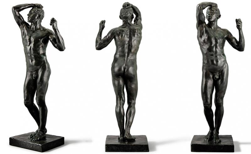 Auguste Rodin (1840-1917), L'Âge d'Airain, Grand Modèle (1875/1927) 180,5 cm, bronze © Sotheby's