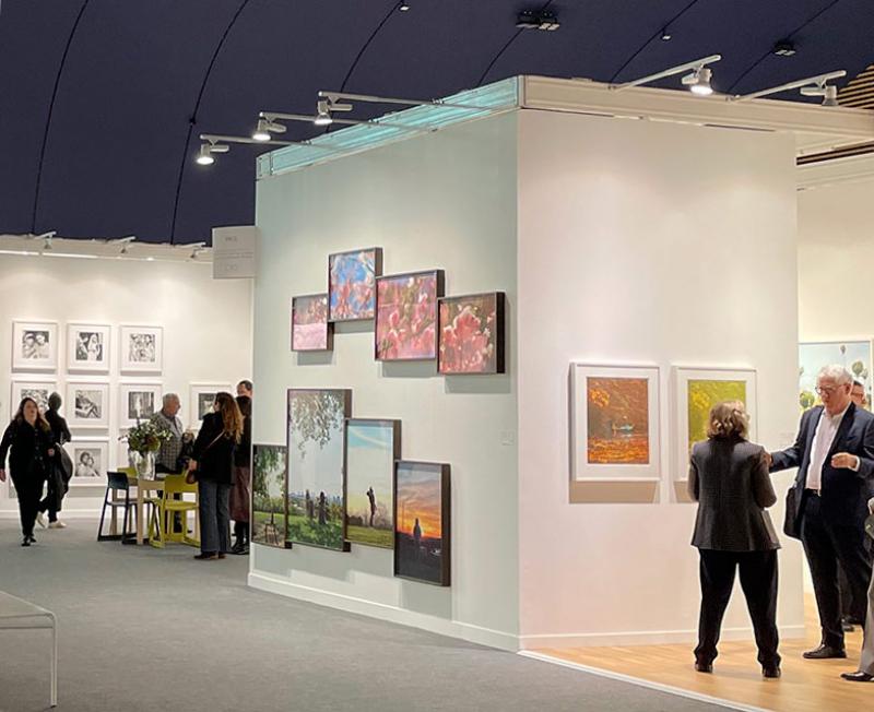 Le stand de la Pace gallery à la 25e édition de Paris Photo © Photo Fatim Ba pour LeJournaldesArts.fr