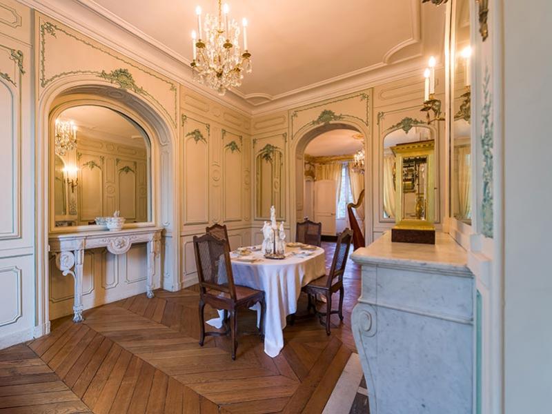 Appartement 18e siècle du Musée Lambinet : salle à manger. © Ville de Versailles / Pierrick Daul