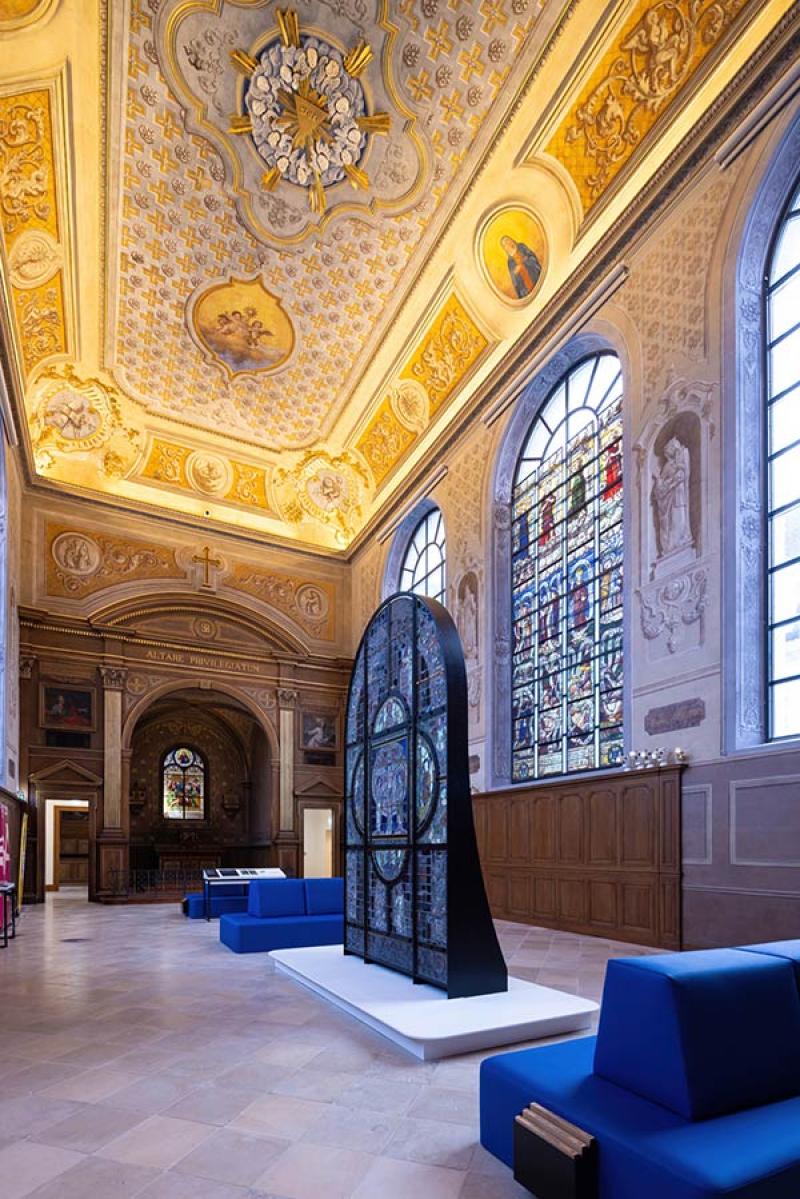 Chapelle de l'Hôtel-Dieu, Cité du Vitrail, Troyes © Studio OG