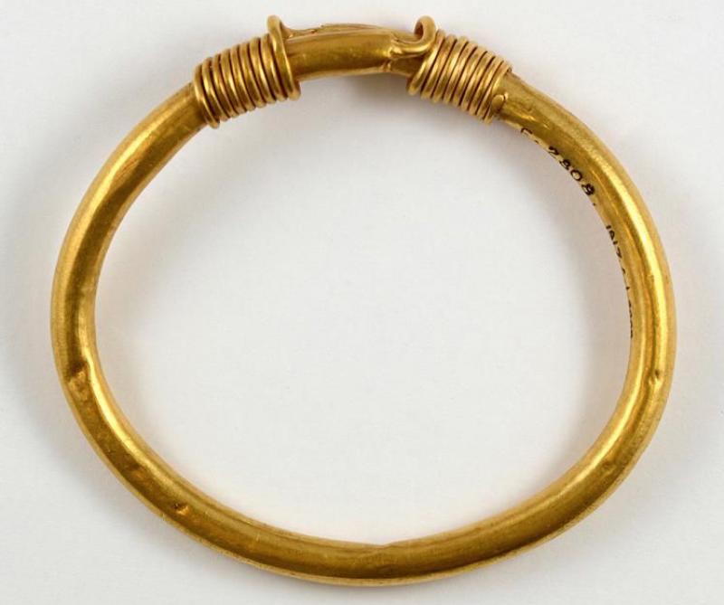 Bracelet romain en or, IIe - IIIe siècles avant J.-C. © British Museum
