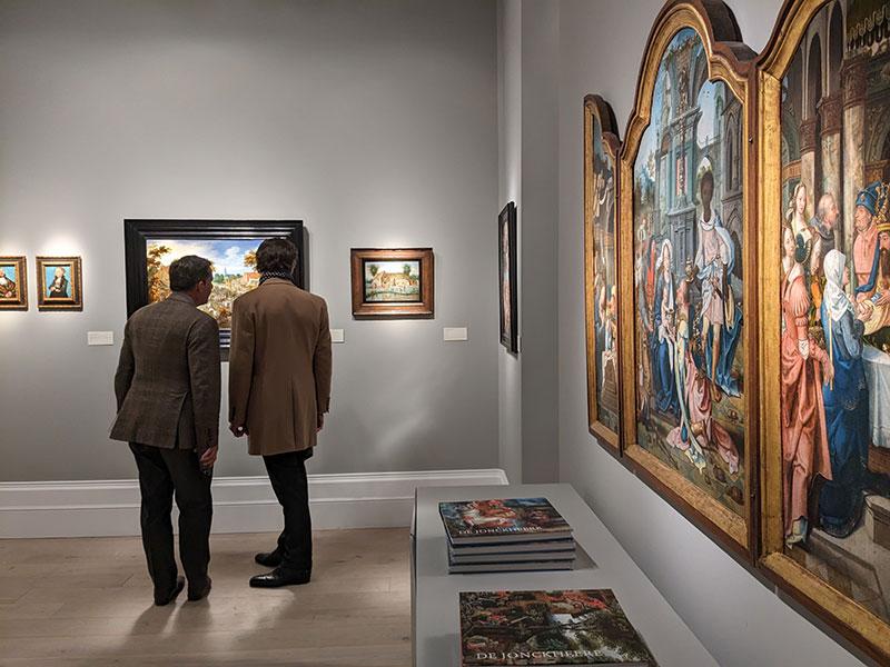 Le stand de la galerie de Jonckheere à FAB Paris 2023 © Photo Ludovic Sanejouand pour LeJournaldesArts.fr
