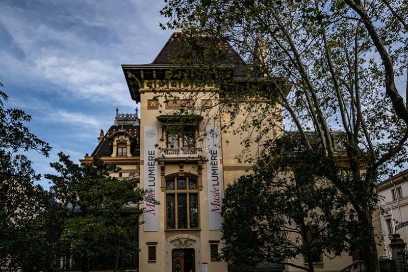 La villa d'Antoine Lumière à Lyon. © Loïc Benoît