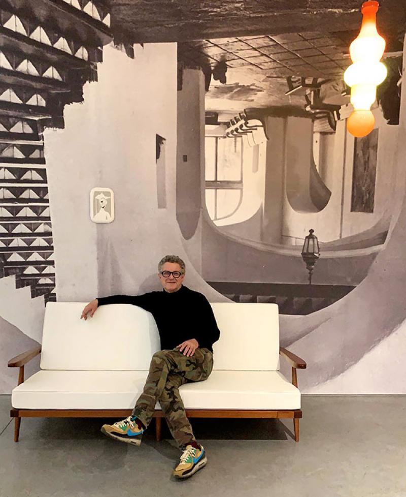 Richard Fauguet à la galerie Art : Concept, 2023 © Photo Art : Concept