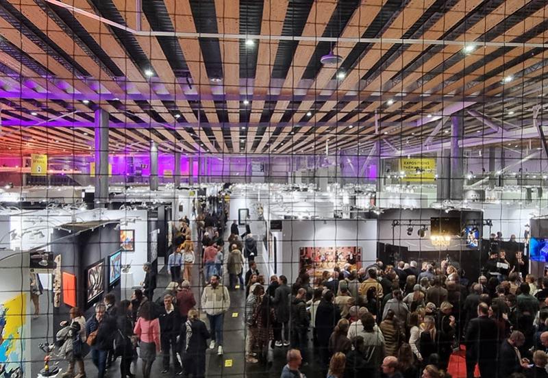 Vue de la 16e édition de Lille Art Up! © Photo Clotilde Bednarek pour LeJournaldesArts.fr 2024