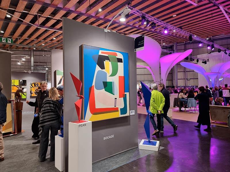 Stand de la Lill'Art Gallery à la 16e édition de Lille Art Up! © Photo Clotilde Bednarek pour LeJournaldesArts.fr