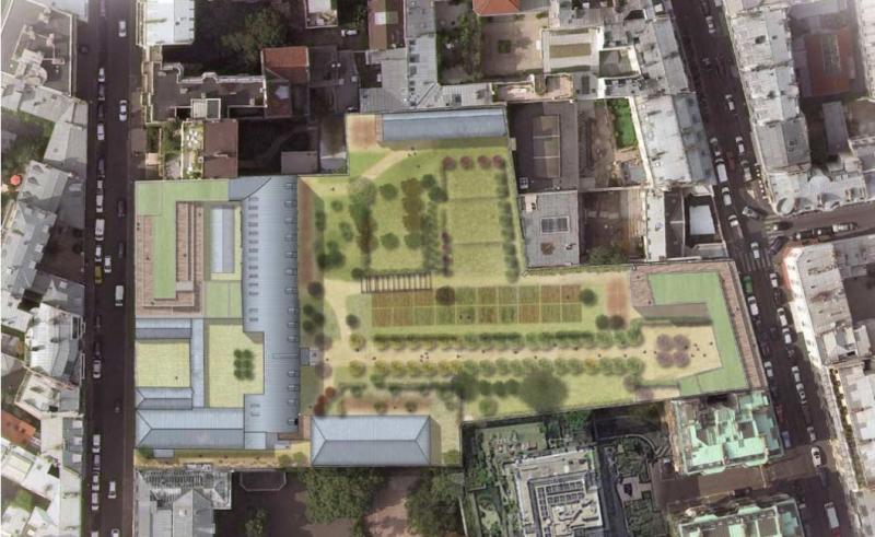 Plan du projet prévu par le diocèse. © Agence Duthilleul