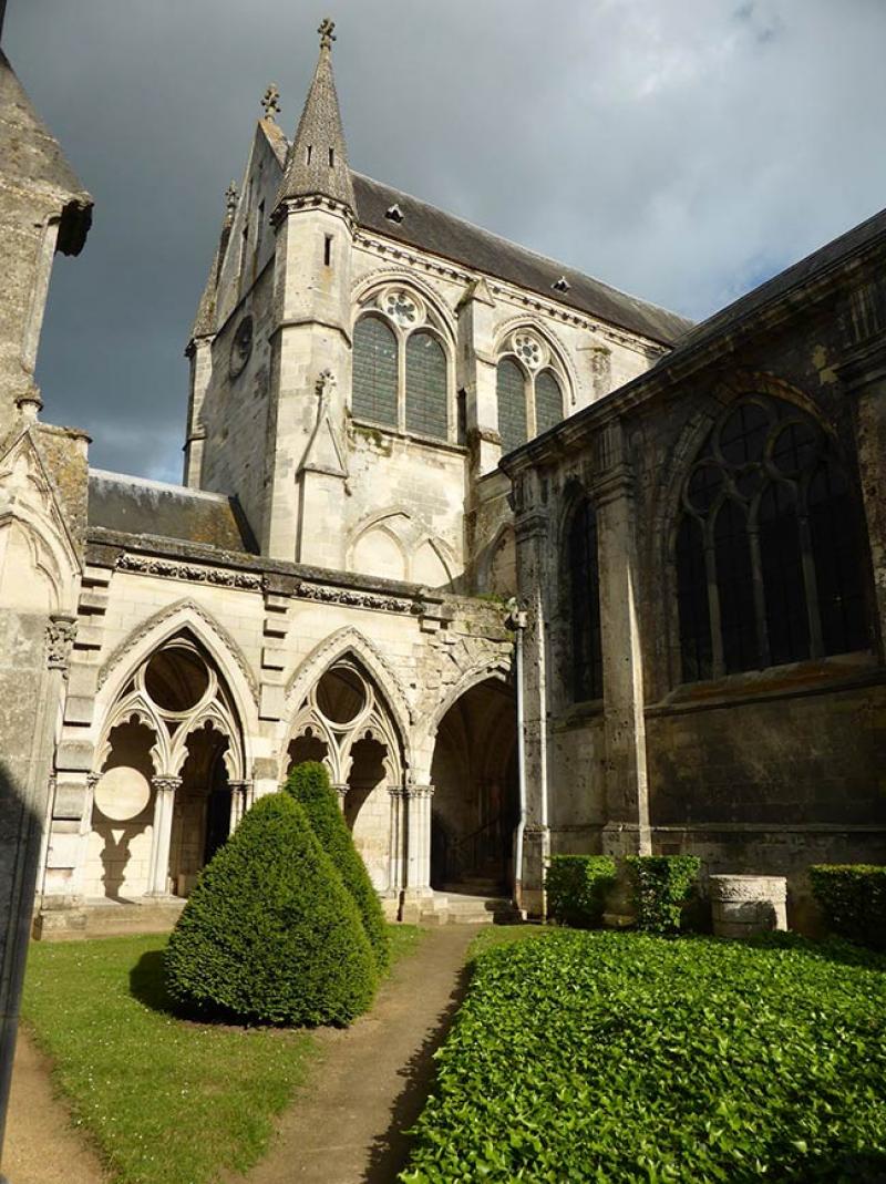 L'ancienne abbaye Saint-Léger de Soissons héberge le musée du même nom. © Ville de Soissons