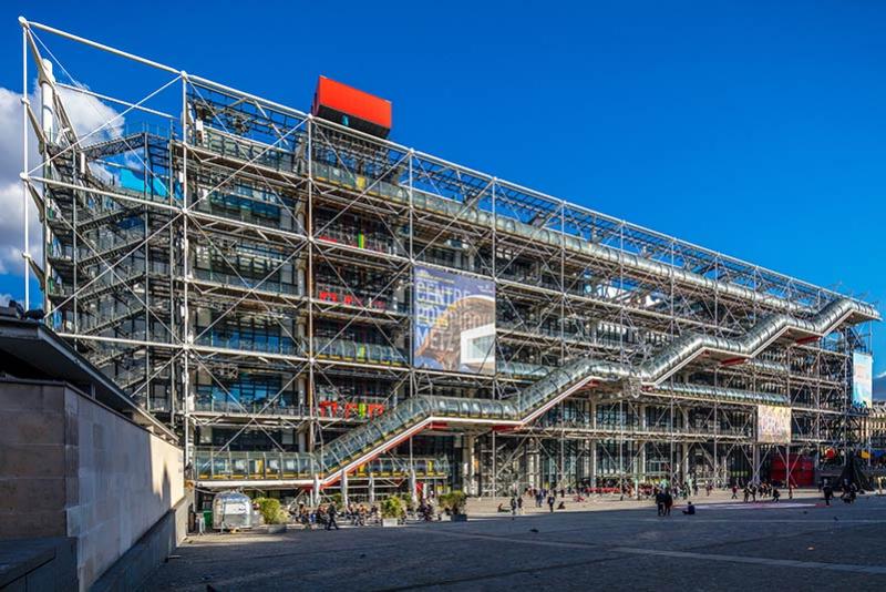 Le Centre Pompidou © Photo GraphyArchy, 2018, CC BY-SA 4.0 DEED