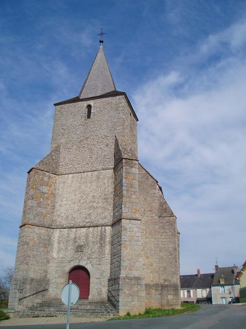 église d'Azerables, Creuse, France Aubussonais 2012 CC BY-SA 3.0