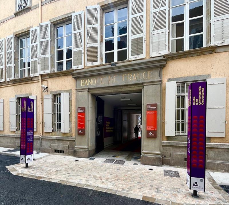 Le Centre d'art contemporain de Carcassonne. © Ville de Carcassonne