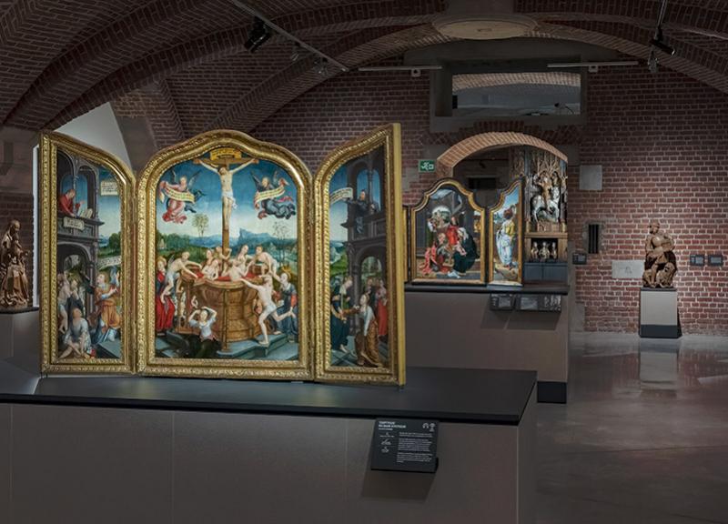  Au Palais des Beaux-Arts de Lille, chaque cartel du département Moyen Âge et Renaissance a été relu par au moins dix personnes différentes dont la moitié d'entre elles extérieures au musée. © J.-M. Dautel